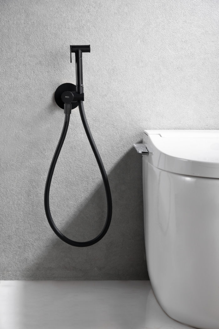 MITIGEUR ENCASTRE POUR BIDET NOIR MAT RDG053/NG