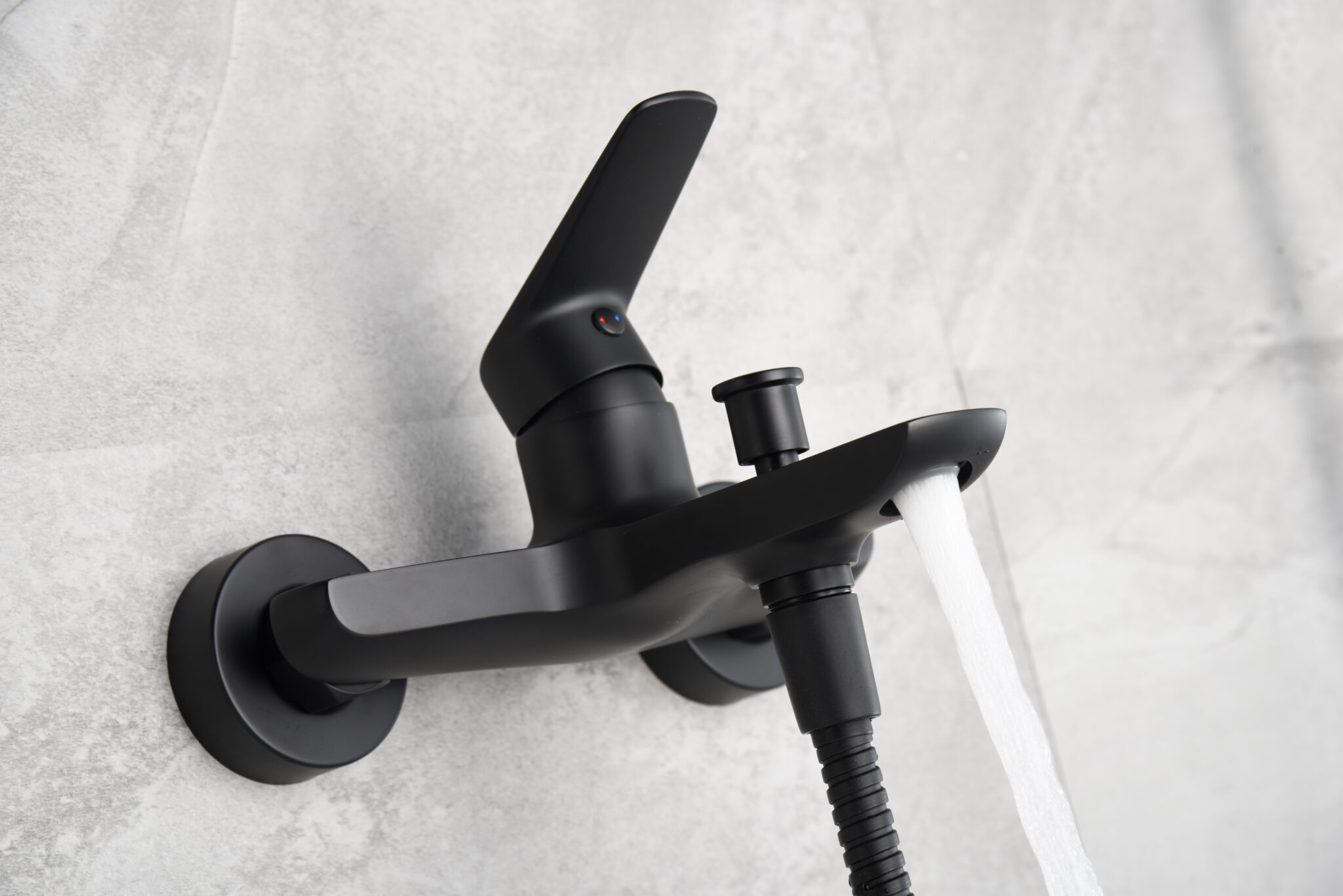 MITIGEUR BAIN/DOUCHE NOIR MAT BDZ044-4NG