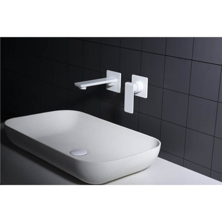 MITIGEUR MONOCOMMANDE ENCASTRE BLANC MAT GLF016/BL