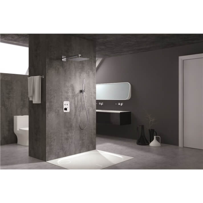 ENSEMBLE DE DOUCHE ENCASTRE CHROME GTM021