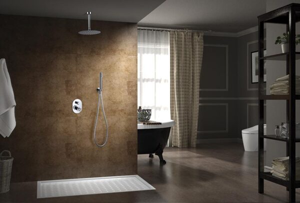 ENSEMBLE DE DOUCHE ENCASTRE CHROME GTV038