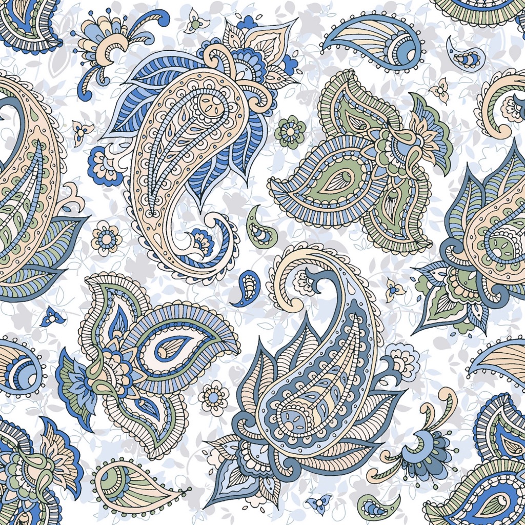 PAISLEY HAWA 25X25
