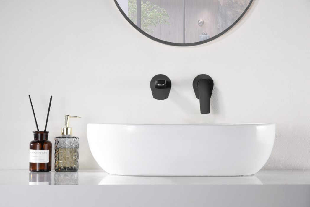 MITIGEUR ENCASTRE NOIR MAT GLD055/NG