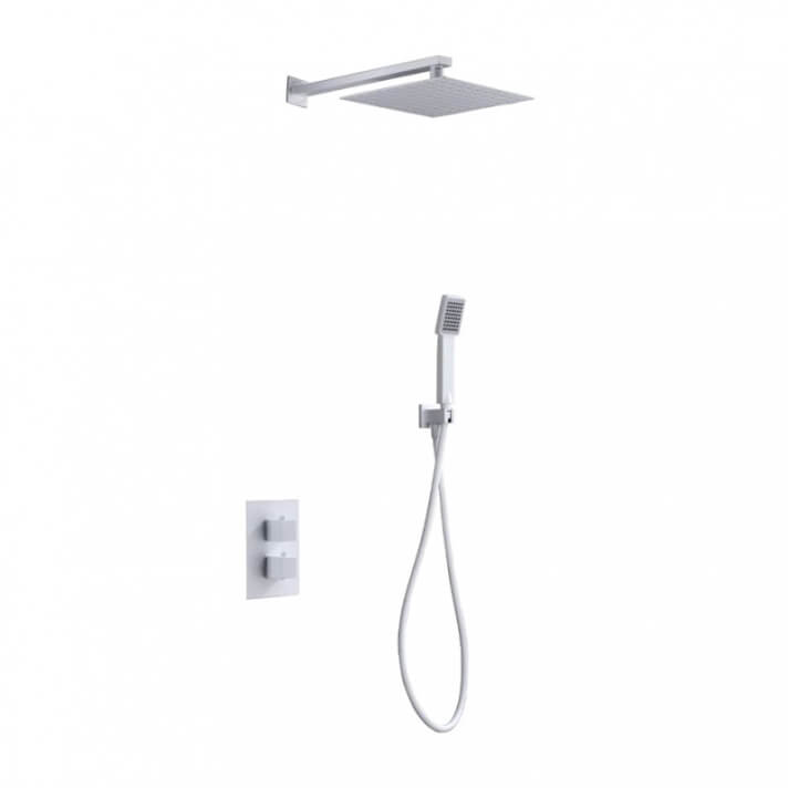 ENSEMBLE DE DOUCHE ENCASTRE BLANC MAT GPC009/BL