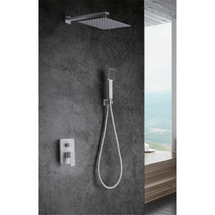 ENSEMBLE DE DOUCHE ENCASTRE BLANC MAT GPE006/BL