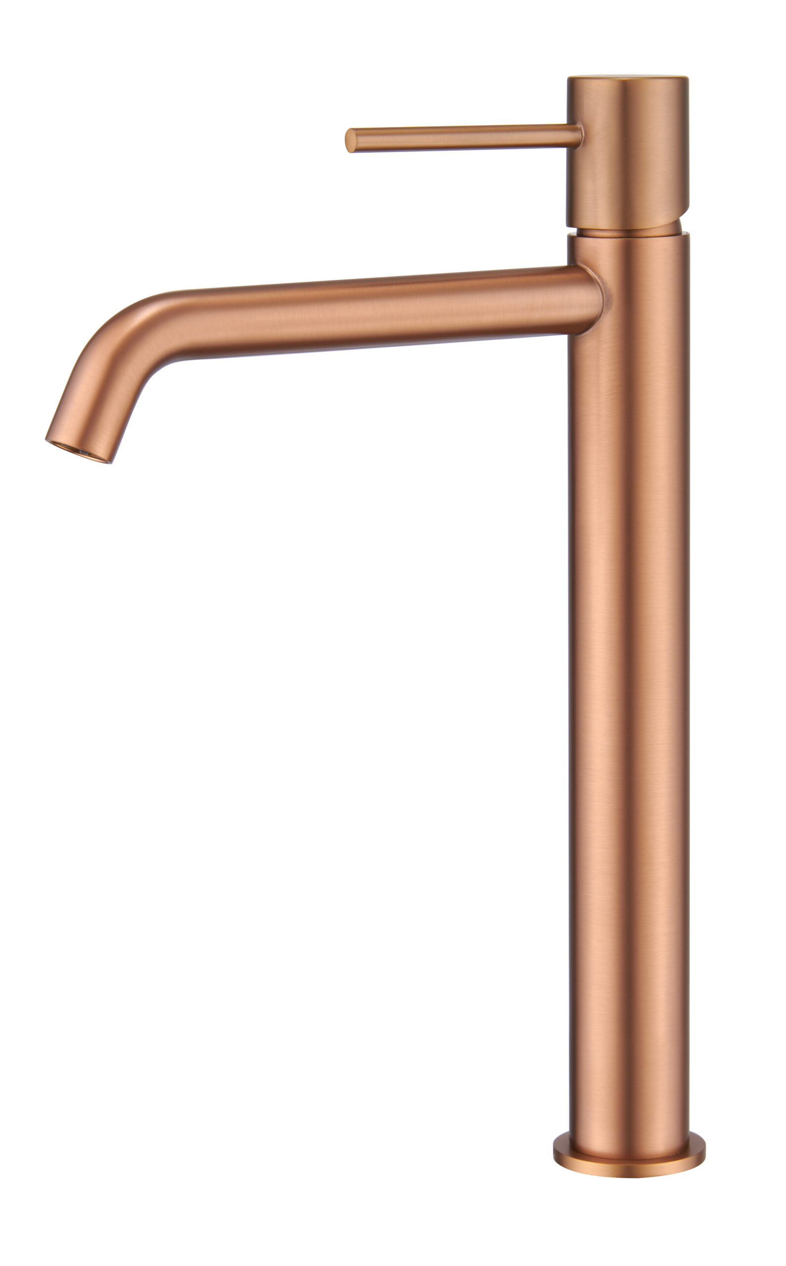 MITIGEUR MONOCOMMANDE BEC HAUT OR ROSE BROSSE BDM039-3ORC