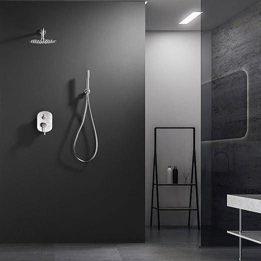 ENSEMBLE DE DOUCHE EN ACIER ENCASTRE THERMOSTATIQUE GPK034