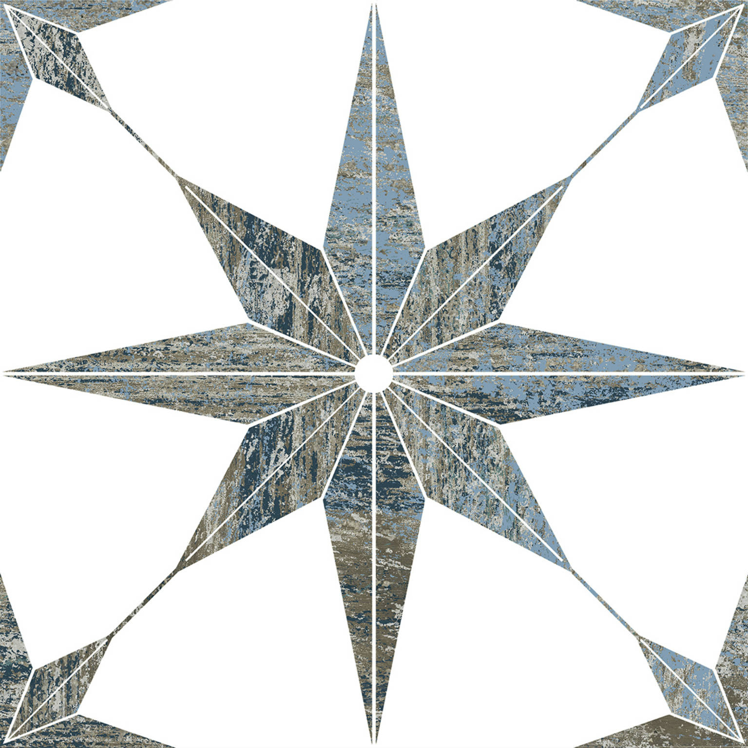 STELLA CASSIS BLUE 25x25