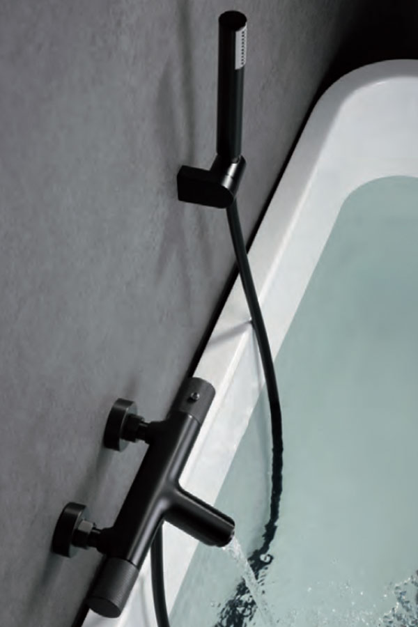 MITIGEUR BAIN/DOUCHE MONOCOMMANDE BALCK GUN METAL BTD038-5BGM