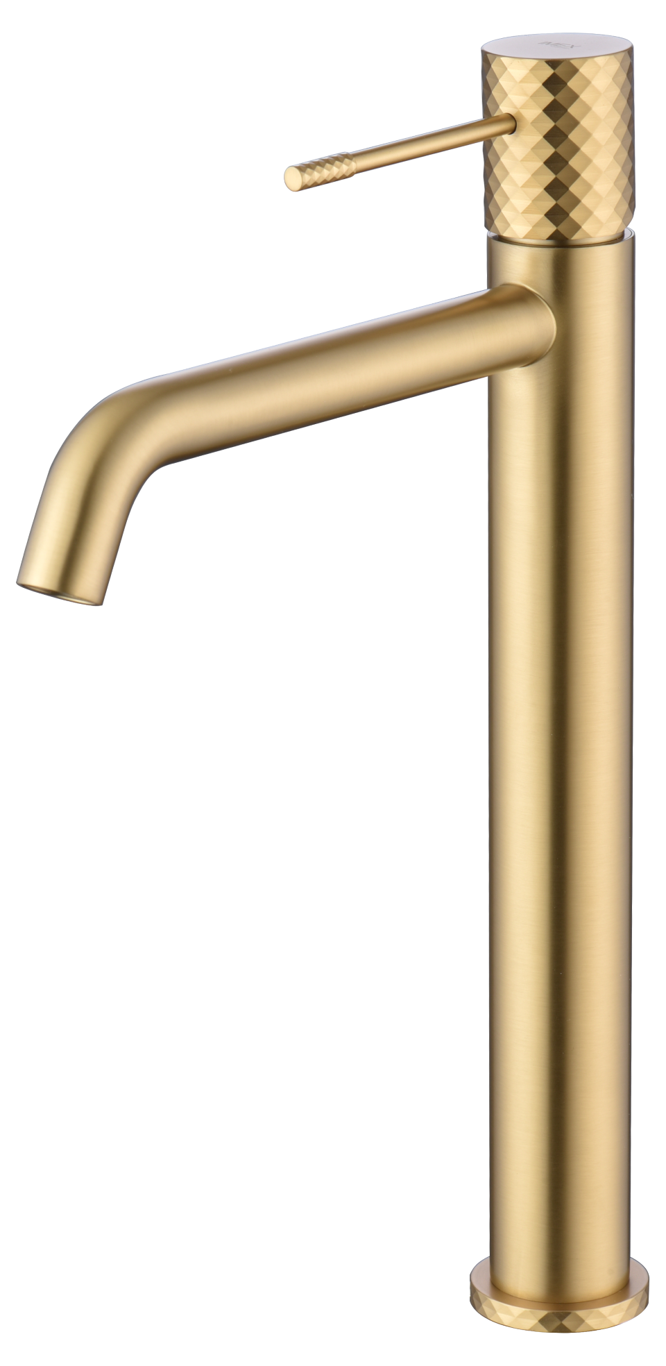 MITIGEUR MONOCOMMANDE BEC HAUT OR BROSSE BDG053-3OC