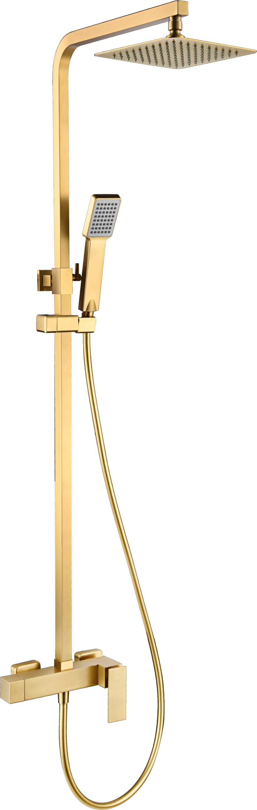 ENSEMBLE DE DOUCHE OR BROSSE BDP048/OC