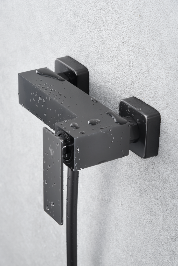 MITIGEUR DE DOUCHE MONOCOMMANDE BLACK GUN METAL BDP048-5BGM