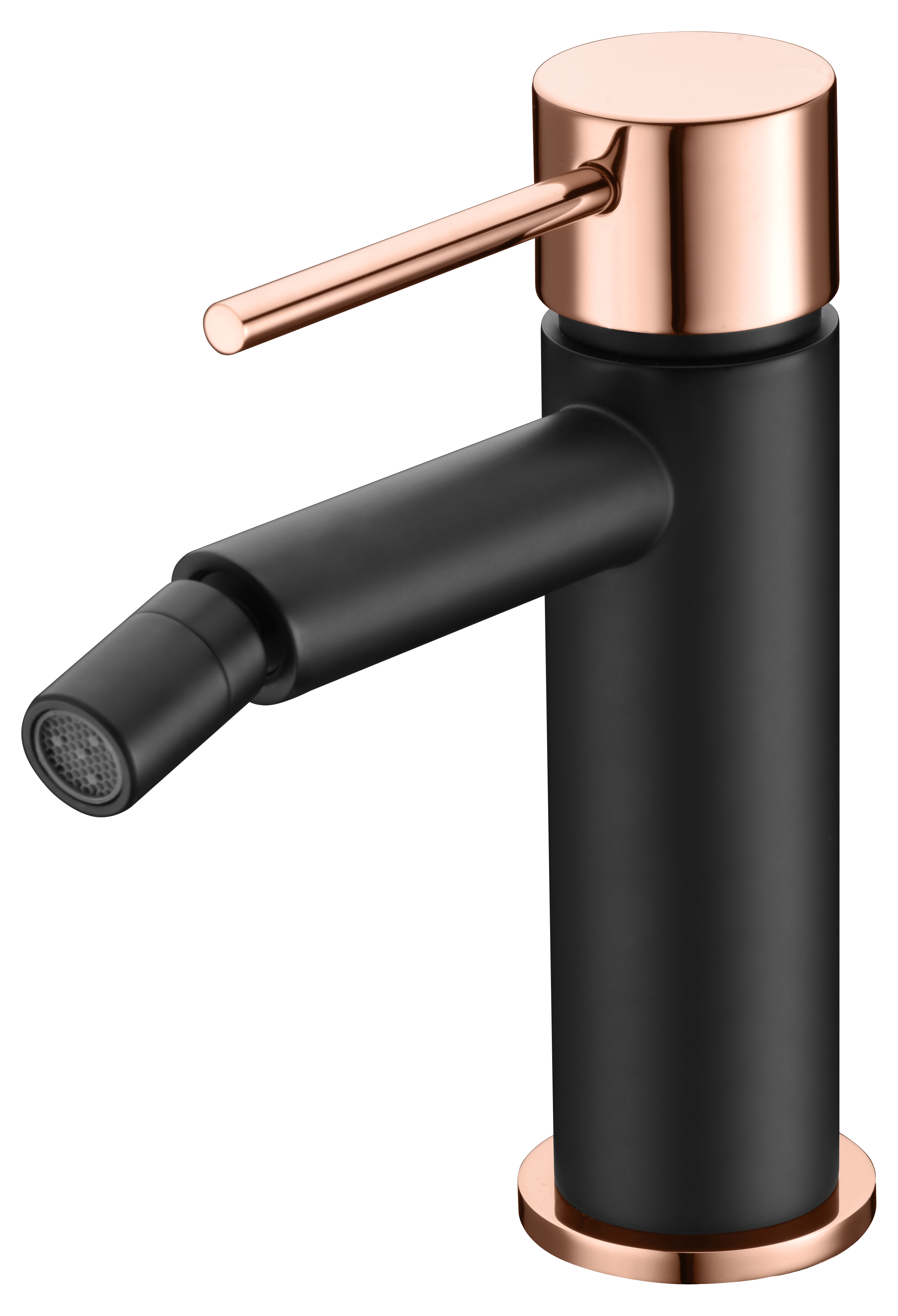 MITIGEUR DE BIDET MONOCOMMANDE NOIR DORE ROSE BDYS045-2NOR